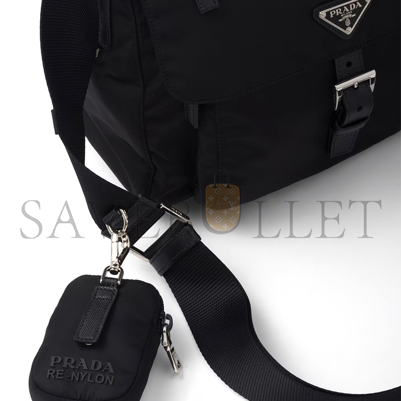 Pra*a re-nylon shoulder bag 1bd994 (25*22*10cm)